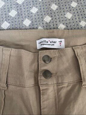 Vanilla Star Tan Boot Cut Pants